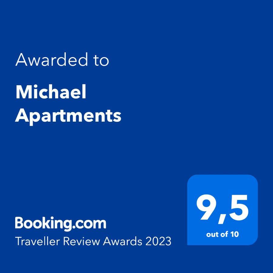 Michael Apartments Agia Marina  ภายนอก รูปภาพ